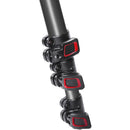 CAME-TV 801A Aluminum Video Tripod with Fluid Head