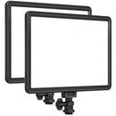 Lume Cube Studio Panel LED Bi-Color 2-Light Kit with Barndoors and Stands