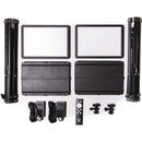 Lume Cube Studio Panel LED Bi-Color 2-Light Kit with Barndoors and Stands
