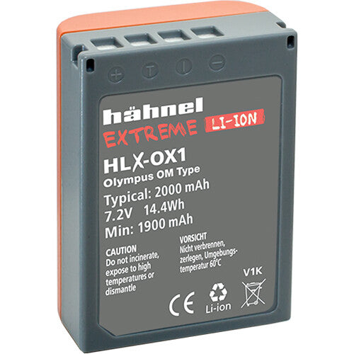 hahnel Extreme Battery for OM Olympus Cameras (2,000mAh, 7.2V)