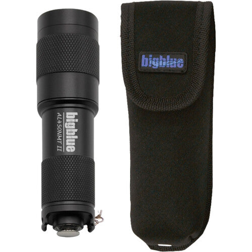 Bigblue AL450NMT-II Dive Light with Glove&nbsp;& Pouch (Black)