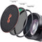 K&F Concept Nano-X Magnetic CPL Filter with Adapter Ring & Lens Cap (49mm)