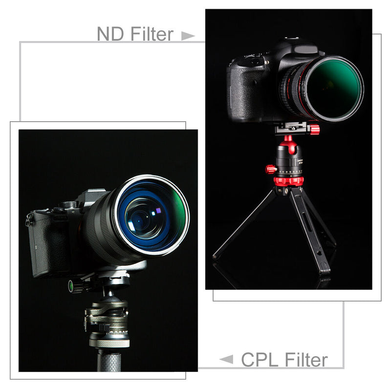 K&F Concept C-Series UV & CPL Filter Kit (49mm)