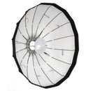 Angler Quick-Open Folding Beauty Dish for Bowens (White, 33")