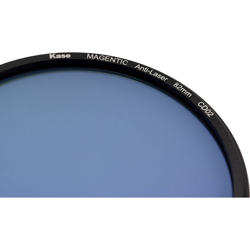 Kase Wolverine Magnetic 82mm Anti-Laser Protective Filter with Adapter Ring