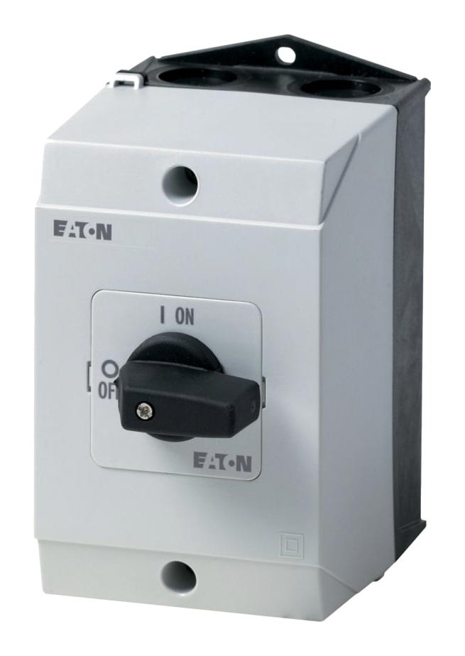 EATON MOELLER P1-25/I2 Switch Disconnector, On-Off, 3 Pole, 690 V, 25 A, IP65, Screw, Surface Mount