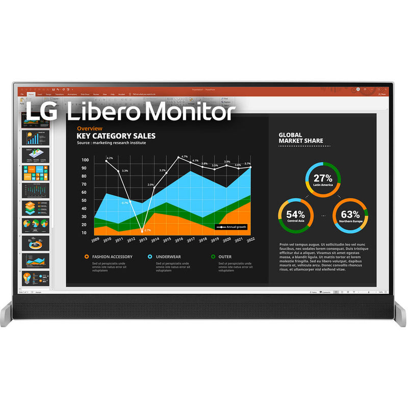 LG 27BQ70QC-S 27" 1440p HDR Libero Monitor