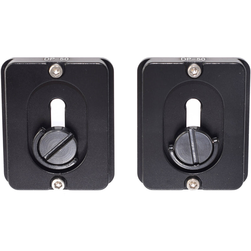 Desmond DP-50 50mm Arca-Type Quick Release Plate (2-Pack)