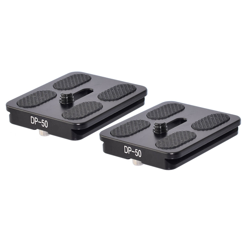 Desmond DP-50 50mm Arca-Type Quick Release Plate (2-Pack)