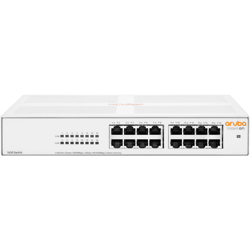 HPE Networking Instant On 1430 16-Port Unmanaged Switch
