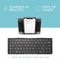 Plugable Compact Folding Bluetooth Keyboard with Case