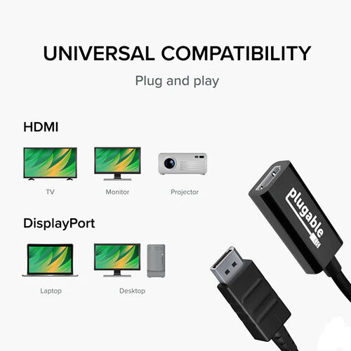 Plugable DisplayPort to HDMI Active Adapter