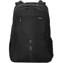 Targus 17" Spruce EcoSmart Backpack (Black / Green Accents)