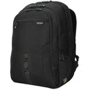 Targus 17" Spruce EcoSmart Backpack (Black / Green Accents)