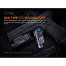 Fenix Flashlight GL22 Rechargeable Weaponlight with Red Laser