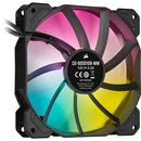 Corsair iCUE SP120 RGB ELITE Performance 120mm Case Fan (Black, 3-Pack)