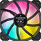 Corsair iCUE SP120 RGB ELITE Performance 120mm Case Fan (Black, 3-Pack)