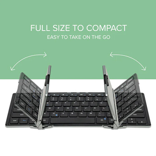 Plugable Full-Size Folding Bluetooth Keyboard with Case