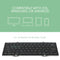 Plugable Full-Size Folding Bluetooth Keyboard with Case