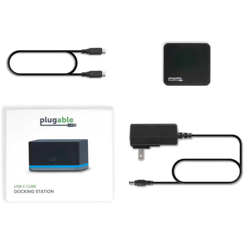 Plugable USB-C Cube Docking Station for Samsung DeX Phones and Tablets