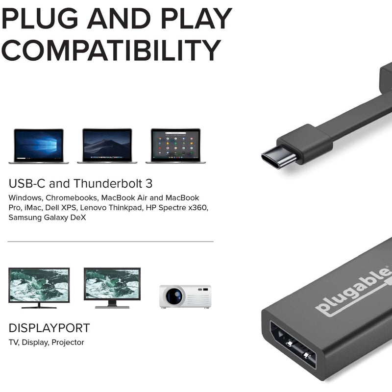 Plugable USB-C to DisplayPort Adapter