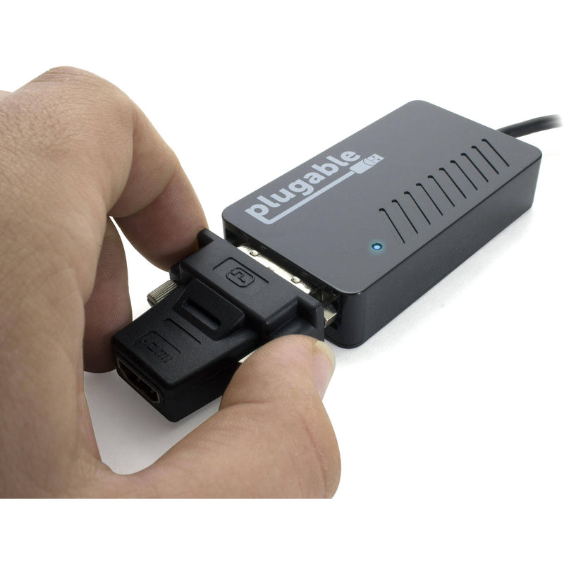 Plugable USB 3.0 to DVI-D, HDMI, and VGA Video Adapter