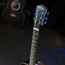 Washburn Deep Forest Dreadnought Acoustic Guitar (Striped Ebony)