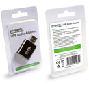 Plugable USB-A Audio Adapter with 3.5mm Input and Output