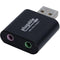Plugable USB-A Audio Adapter with 3.5mm Input and Output
