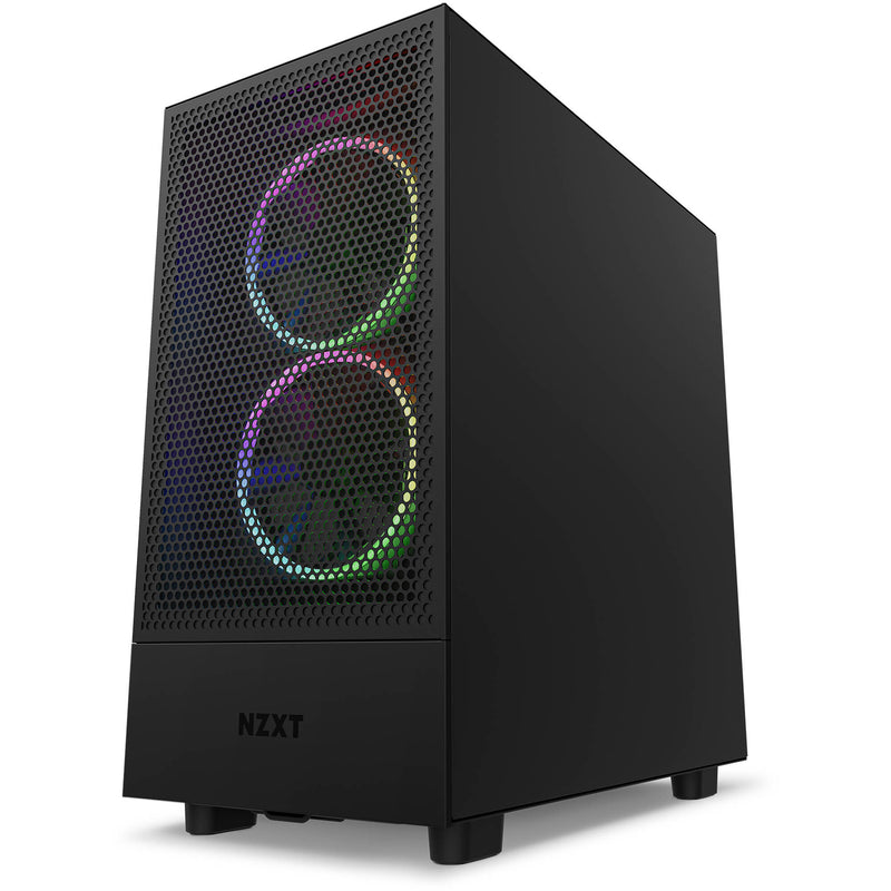 NZXT H5 Flow Compact Mid-Tower Airflow Case (Black)