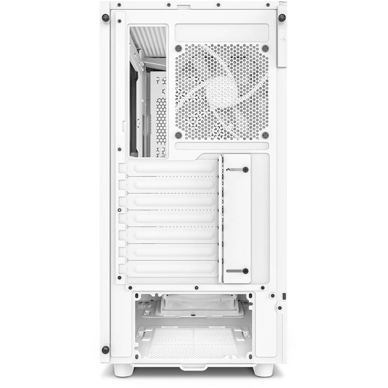 NZXT H5 Flow Compact Mid-Tower Airflow Case (White)