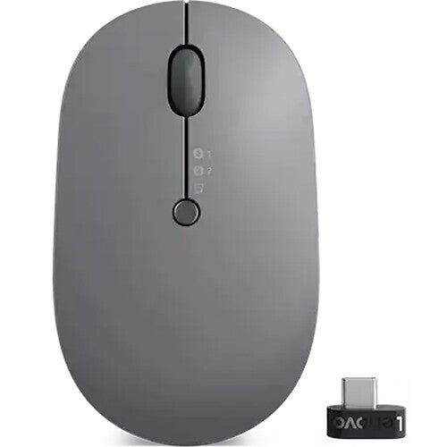 Lenovo Go Wireless Multi-Device Mouse (Storm Gray)