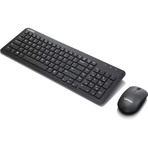 Lenovo 300 Wireless Keyboard and Mouse Combo (Black)