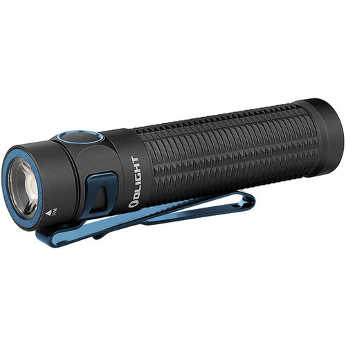 Olight Baton 3 Pro Rechargeable Flashlight with Neutral White Beam (Black)