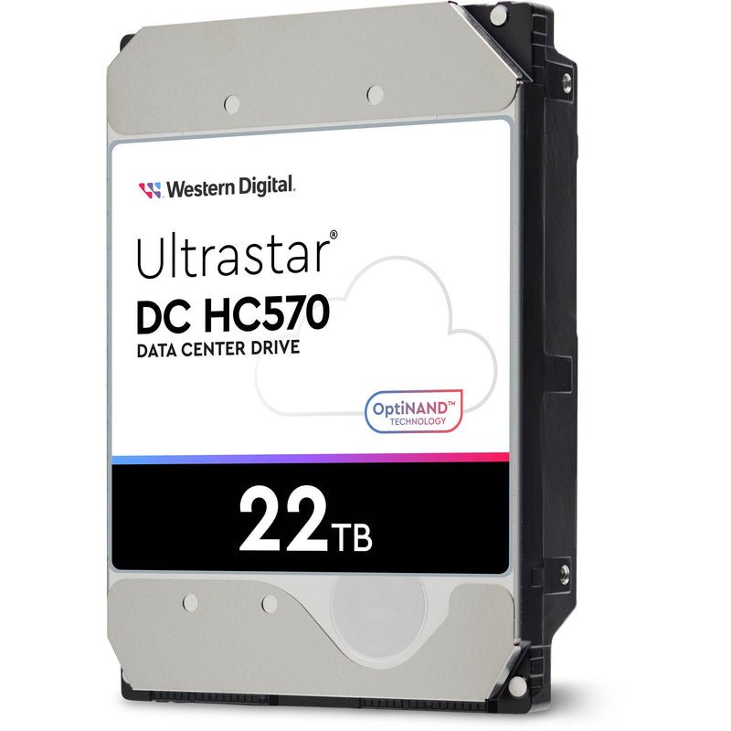 WD 22TB Ultrastar 7200 rpm SATA 3.5" Internal Data Center HDD (OEM Packaging)