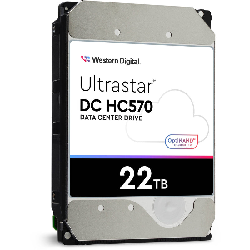 WD 22TB Ultrastar 7200 rpm SATA 3.5" Internal Data Center HDD (OEM Packaging)