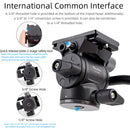 XILETU LS-2A Fluid Tripod Head with Quick Release Plate
