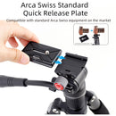 XILETU LS-2A Fluid Tripod Head with Quick Release Plate