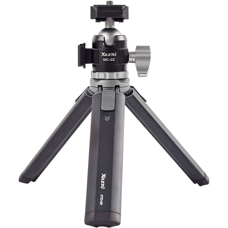 XILETU MC22 + XTD20 Mini Tripod with Ball Head