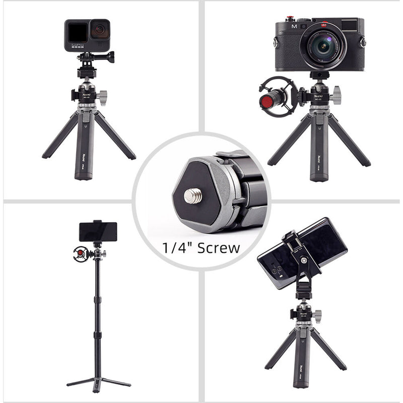 XILETU MC22 + XTD20 Mini Tripod with Ball Head