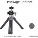 XILETU MC22 + XTD20 Mini Tripod with Ball Head