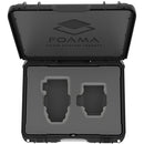 Foama Carry-On Hard Case for Set of Two Sigma Cine Lenses (Black Foam Insert)