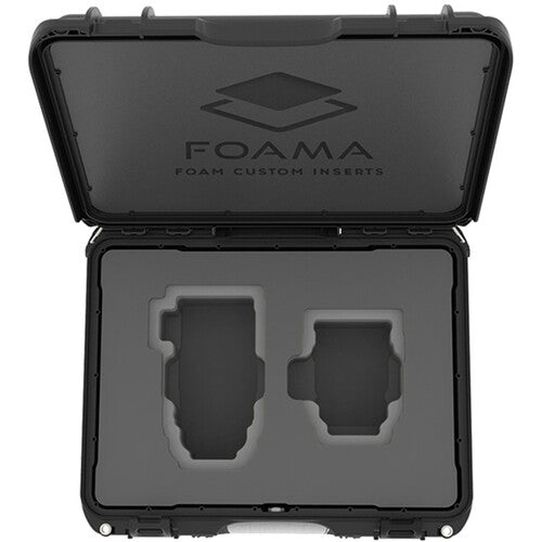 Foama Carry-On Hard Case for Set of Two Sigma Cine Lenses (Black Foam Insert)