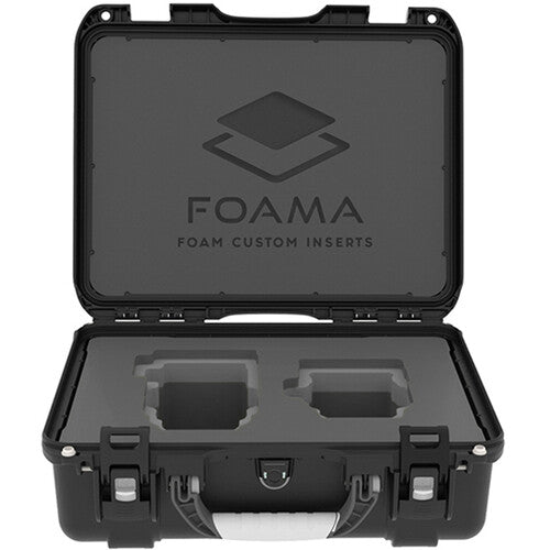 Foama Carry-On Hard Case for Set of Two Sigma Cine Lenses (Black Foam Insert)