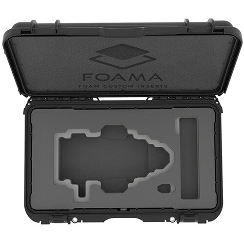 Foama Wheeled Carry-On Hard Case for Fujinon Premista 28-100mm T2.9 (Black Foam Insert)