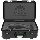 Foama Wheeled Carry-On Hard Case for Fujinon Premista 28-100mm T2.9 (Black Foam Insert)