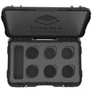 Foama Wheeled Hard Case for Set of Six Sigma Cine Lenses (Black Foam Insert)