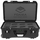 Foama N945 Case for Set of Six Leica R Lenses (Black with Black Insert)