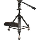 E-Image GH20 Fluid Head with AT7903 Tripod Pedestal & EI-7004B Dolly