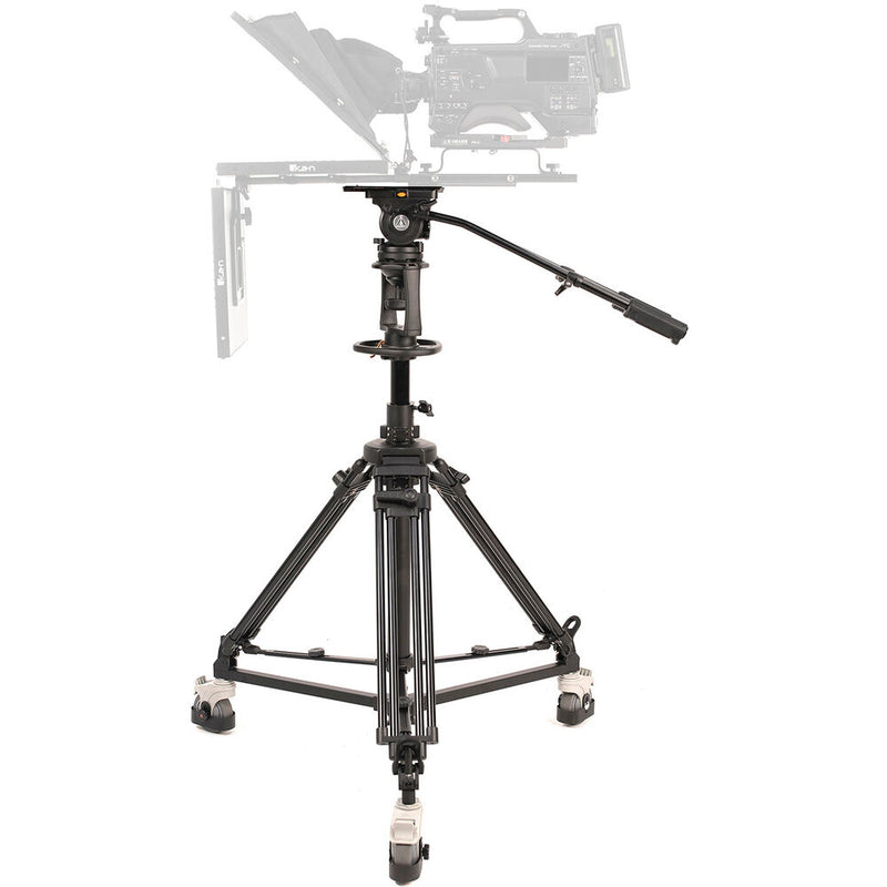 E-Image GH20 Fluid Head with AT7903 Tripod Pedestal & EI-7004B Dolly